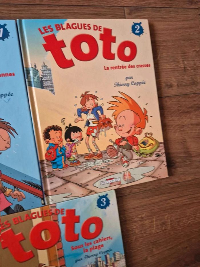 Lot de 3 bandes dessinées Les blagues de Toto - photo numéro 3