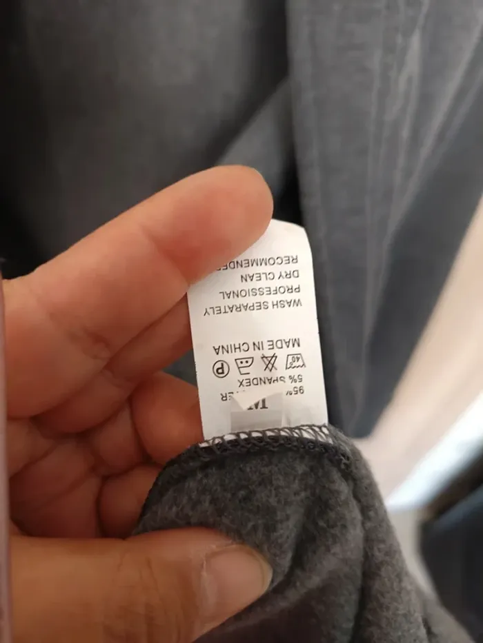 Veste ou sweat long à capuche asymétrique M - photo numéro 8