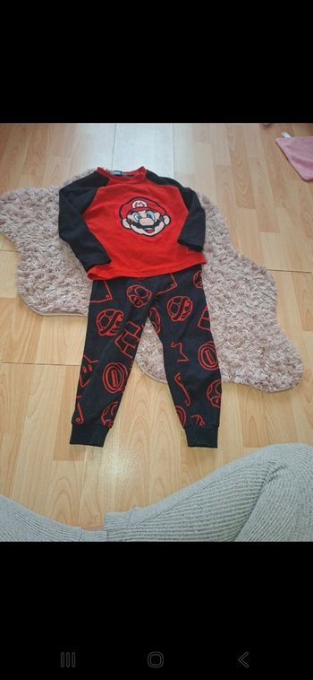 Pyjamas Mario 4 ans