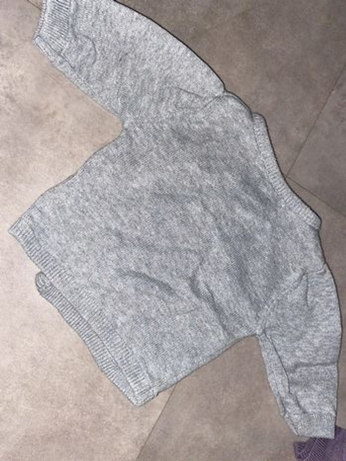 Gilet gris - photo numéro 2