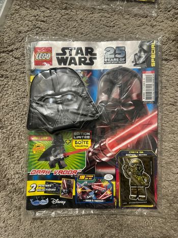 Magasine Lego Starwars 25 ans édition limitée jamais ouvert