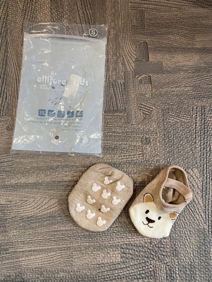 Chaussette antidérapante chaussons