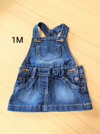 Robe salopette en jean 1M
