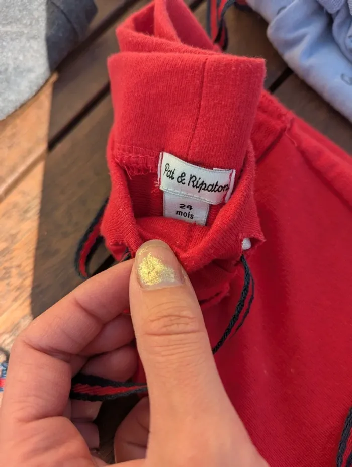 Lot de pantalon pat et ripaton taille 24 mois garçon - photo numéro 2