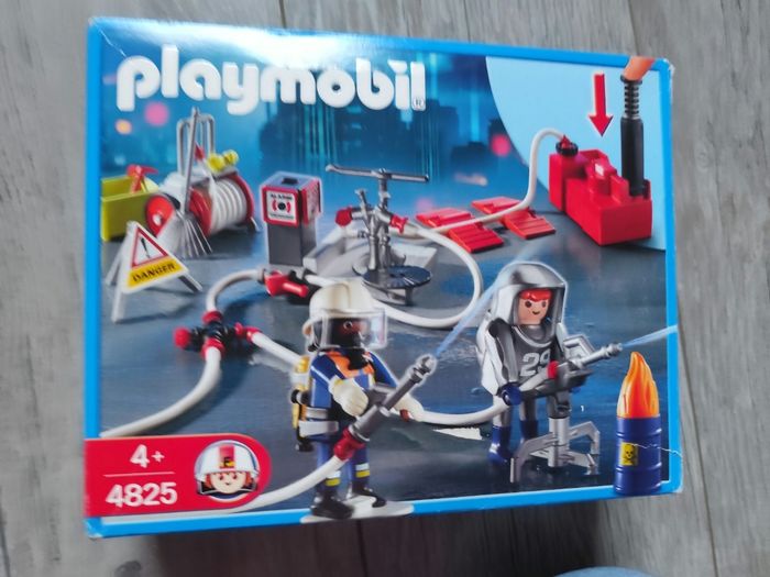 Pompiers et matériel d'incendie playmobil