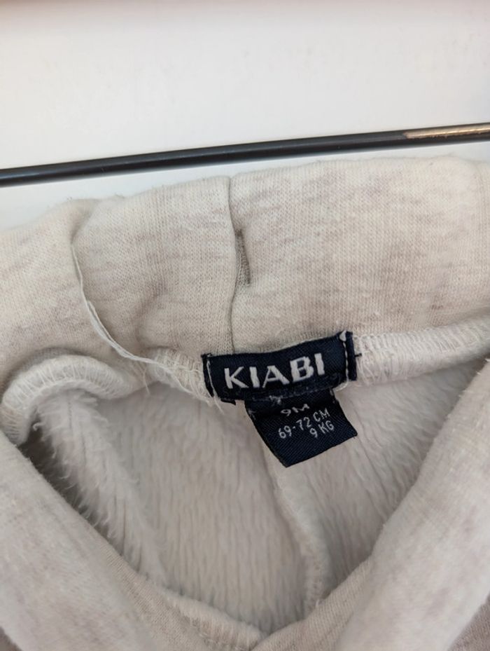 Pantalon polaire / jogging Kiabi 9 mois - photo numéro 3
