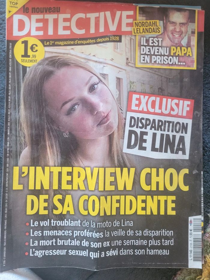 Lot de 10 magazines le nouveau detective - photo numéro 4