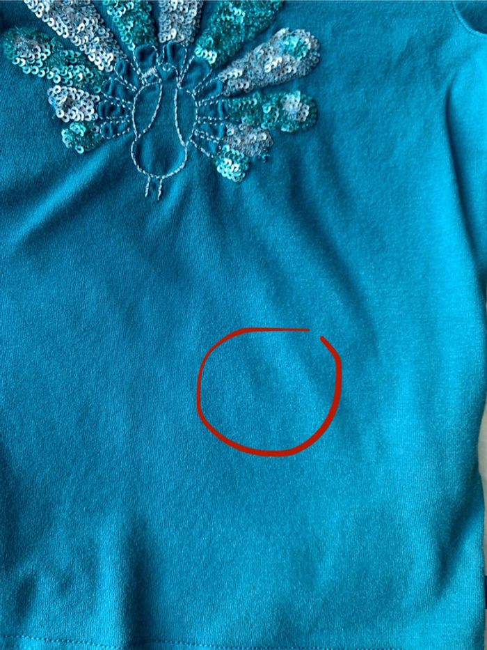 T-shirt sequin 5 ans - photo numéro 3