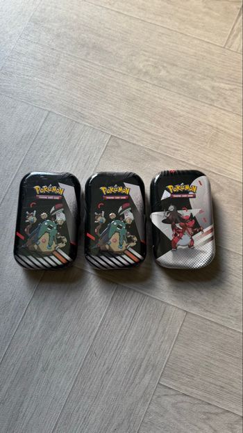 Pokémon - Mini tins flamme blanche et foudre noir
