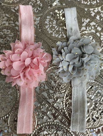 Lot de 2 bandeaux cheveux 🩷