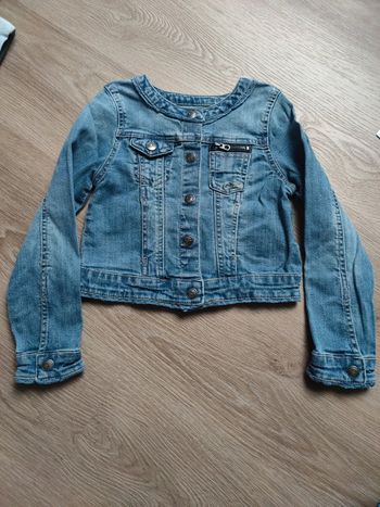 Veste en jeans fille 5 ans