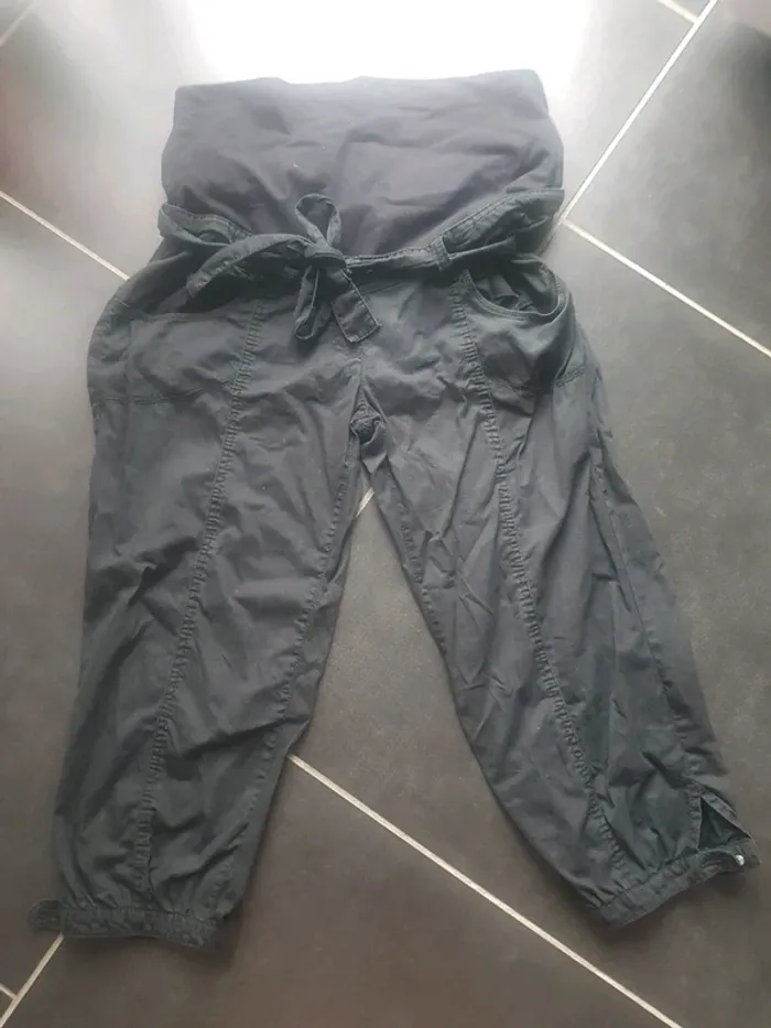 Pantalon maternité noir