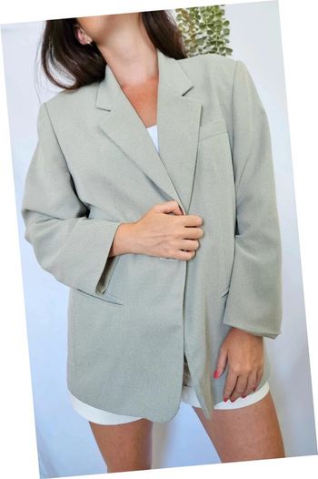 Veste blazer vintage 123 vert taille 44