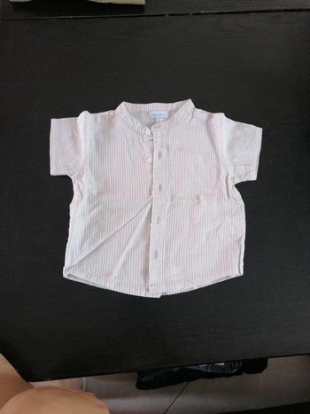 Chemise manches courtes 6 mois