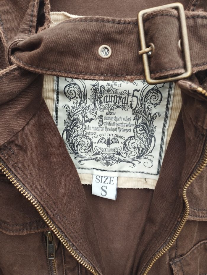 Veste Kaporal homme style motard taille S - photo numéro 9