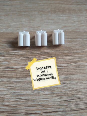 Lego 6973 lot 3 accessoires minifig