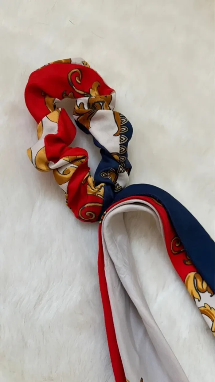 Élastique chouchou avec foulard inclus - photo numéro 5