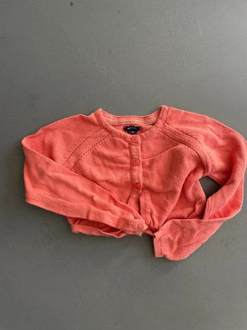 Boléro corail 3 ans