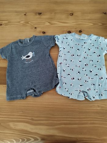 Barboteuse été garçon