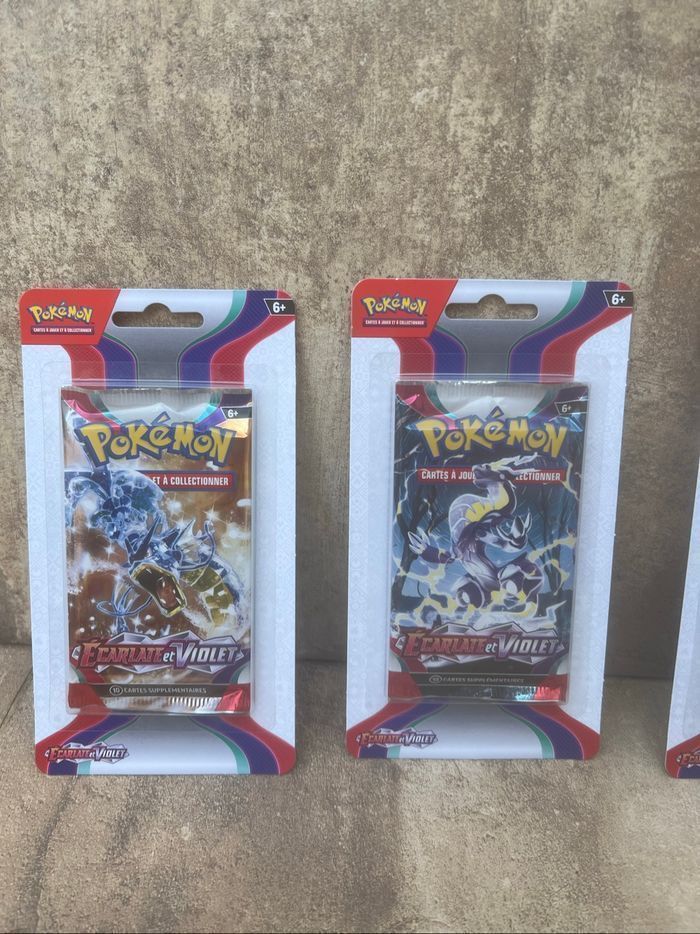 Art set blister booster EV1 écarlate et violet - photo numéro 3