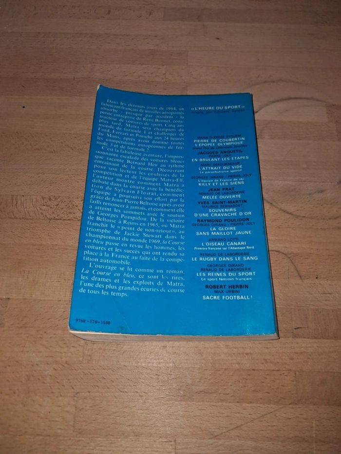 Livre Matra la course en bleu par Calmann-Levy - photo numéro 8