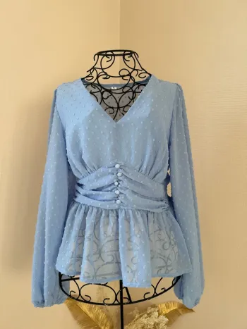Chemisier neuf bleu
