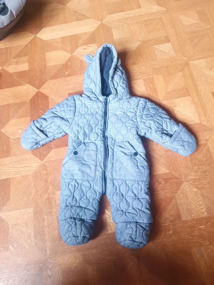 Combinaison hiver bébé garçon 1-3 mois mois