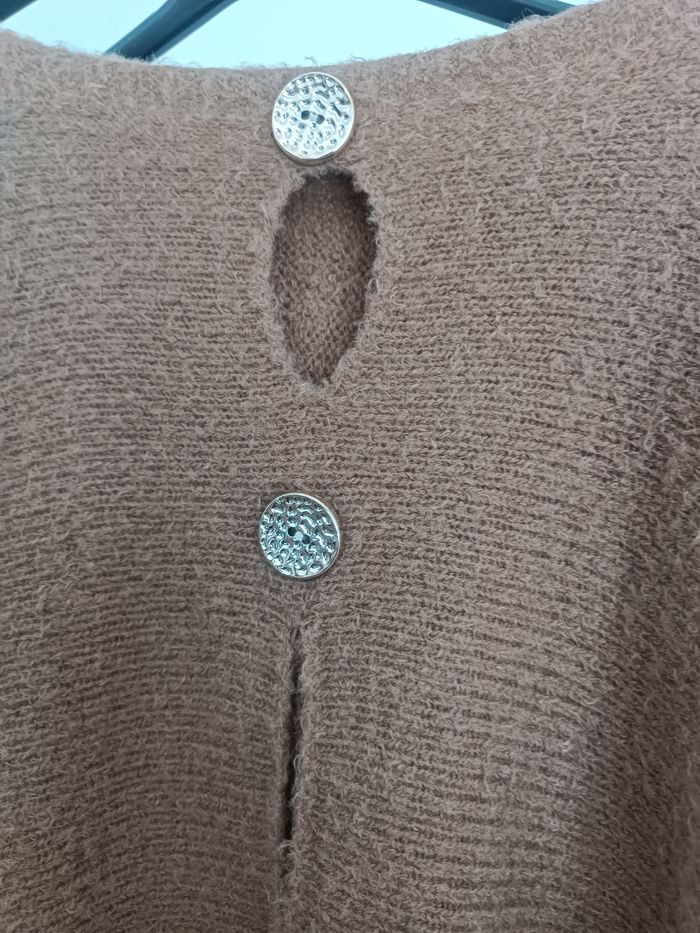 Pull manches 3/4 neuve femme - photo numéro 3