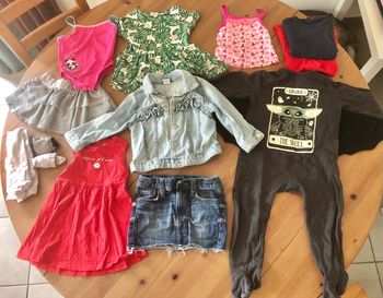 Lot vêtements fille