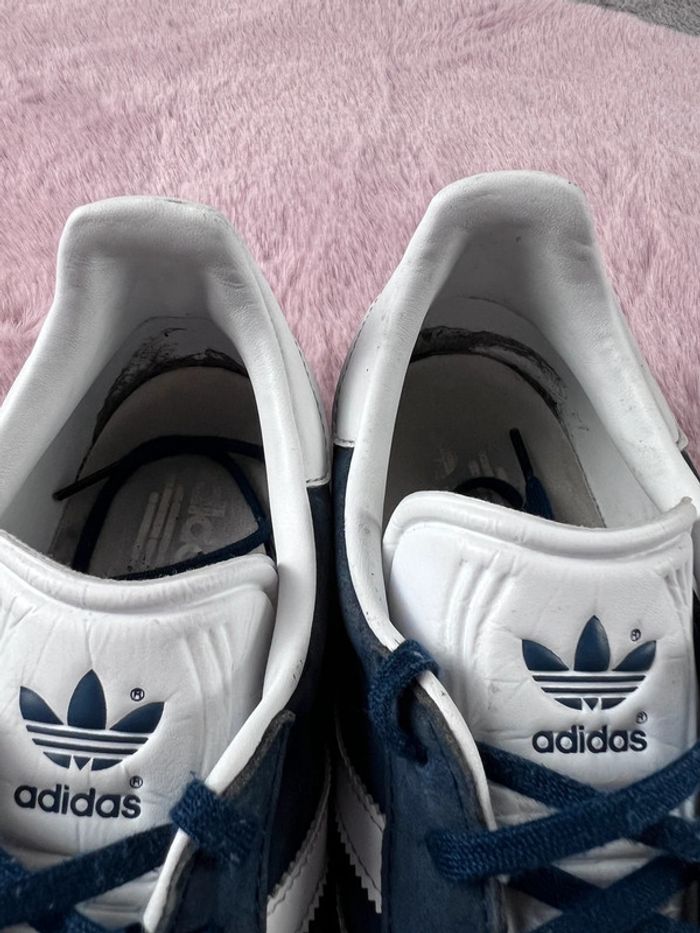 Adidas Gazelle Homme Bleu Marine 2022 QR Code Pointure FR 45 1/3 - photo numéro 13
