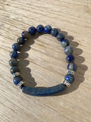 Bracelet en lapis lazuli