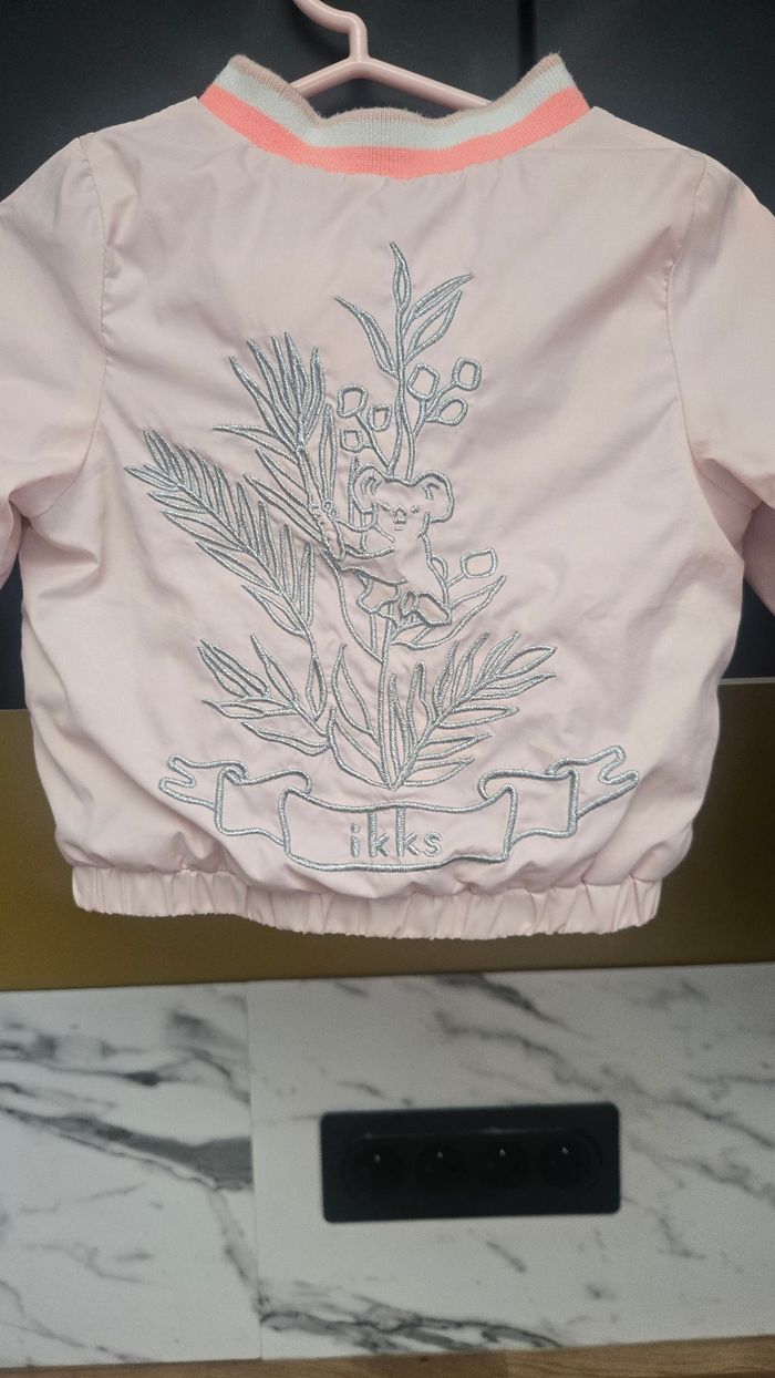 Blouson  ikks   rose  6  mois  / 68 cm