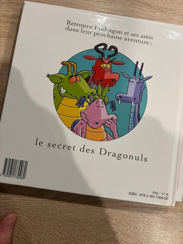Lot 2 livres Ptit dragon et les dragonuls - photo numéro 2