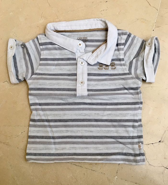 Polo Obaïbi bébé 3 mois