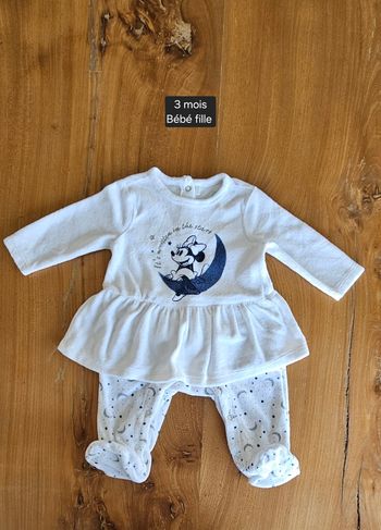 Pyjama chaud bébé fille