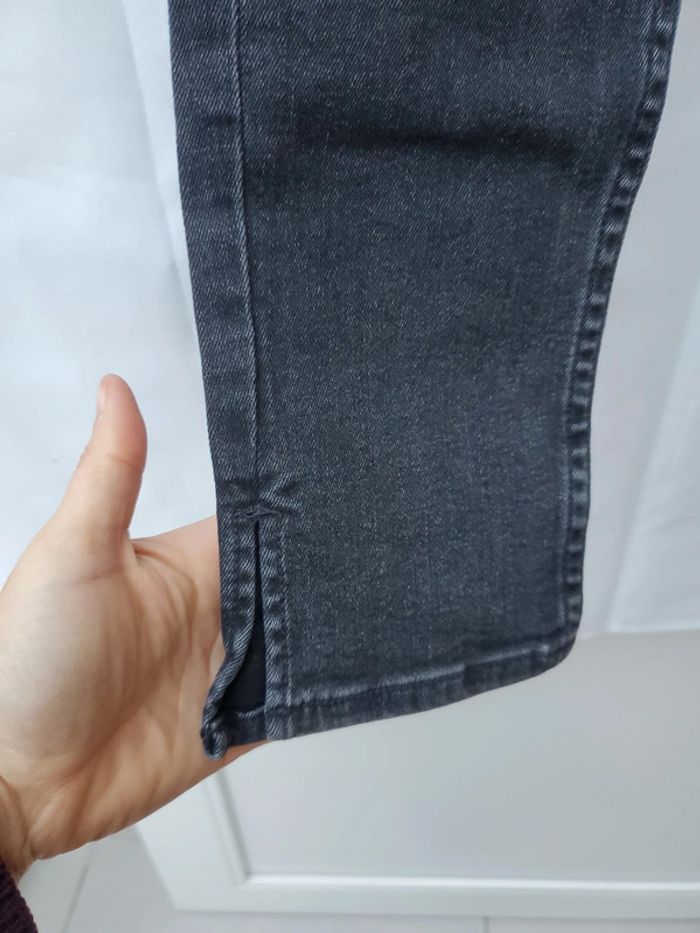 Pantalon jean slim noir Mango 32 - photo numéro 4