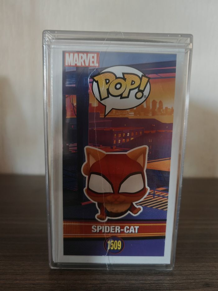 Funko pop spider cat flocked 1509, exclu 1500 pieces - photo numéro 4