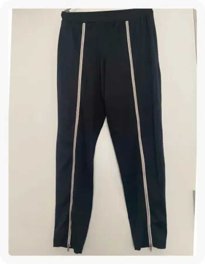 Pantalon legging fermetures bleu foncé Oysho