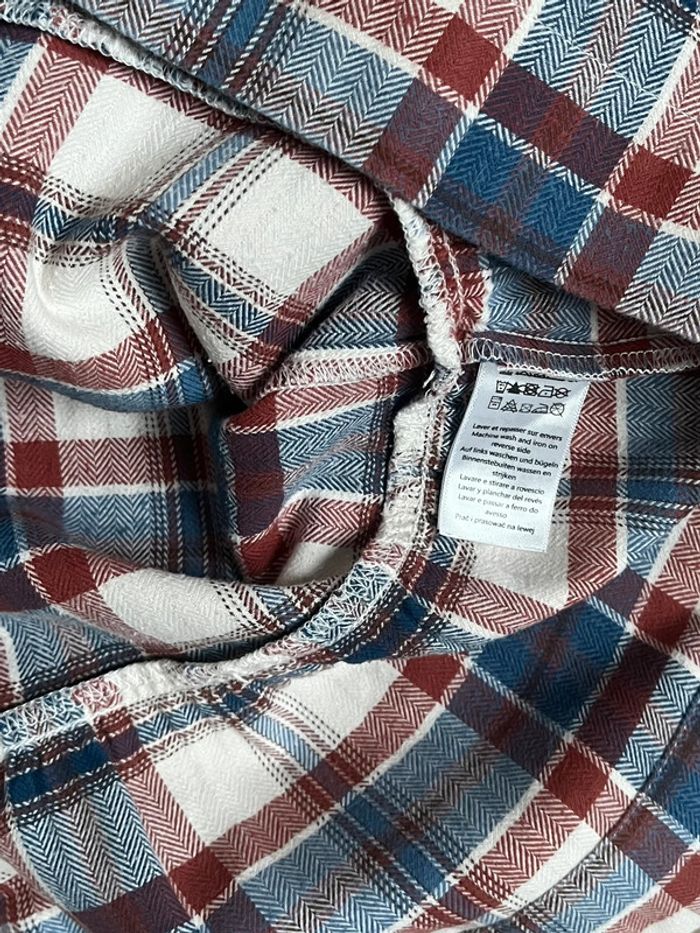 Robe chaude à carreaux en flanelle de coton Petit bateau T-5 ans - photo numéro 5