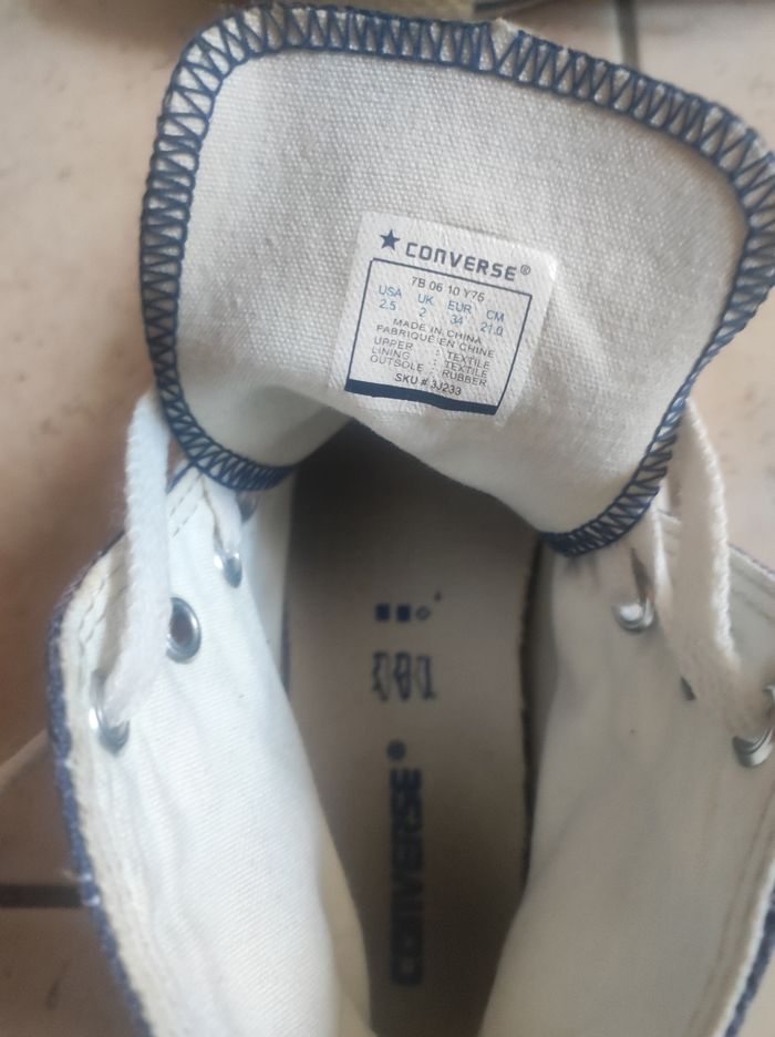 Baskets converse - photo numéro 4