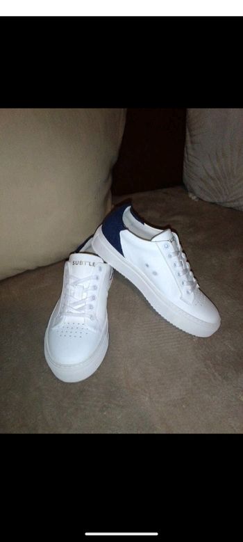 Baskets Subt'le bleu et blanc t.38
