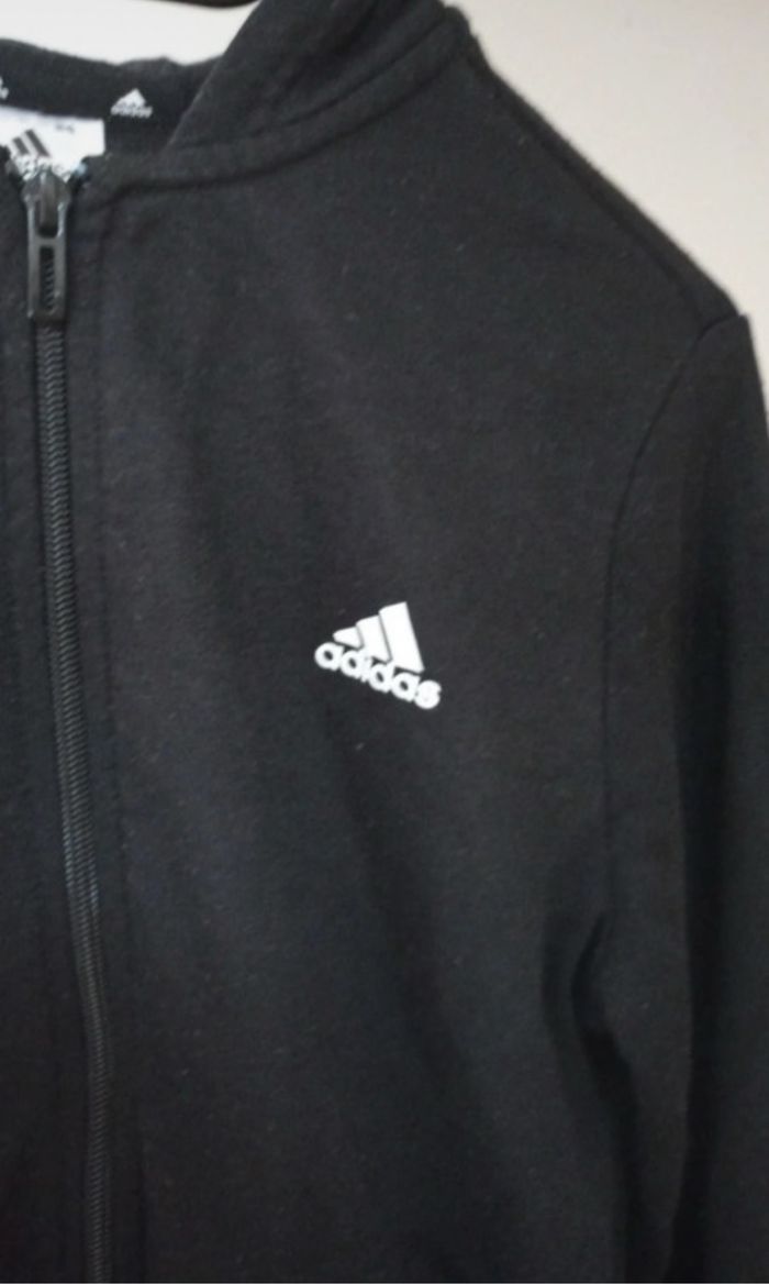 Veste à capuche Adidas noir - photo numéro 2