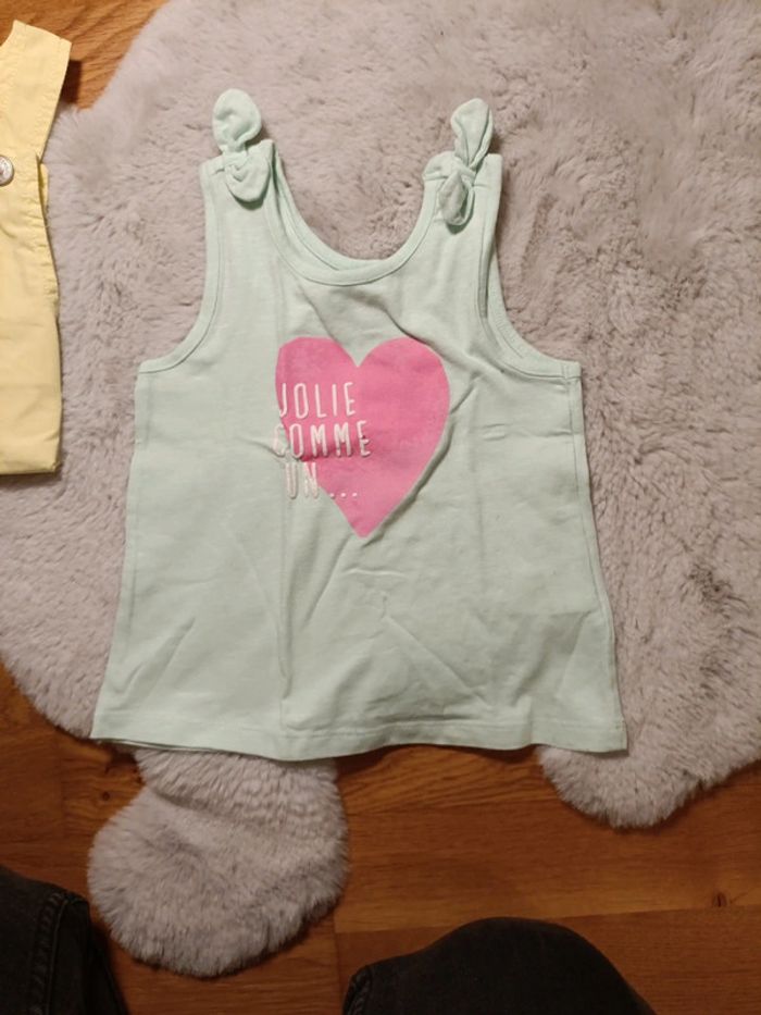 Lots vêtements filles été 18 mois - photo numéro 4