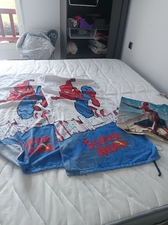 Gros lot garçon vêtement housse de couette serviette sac - photo numéro 7