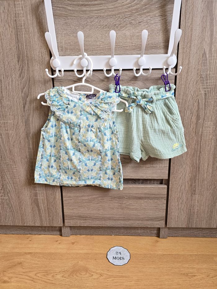 Vêtement Bébé Fille - Collection : Une Virée sur la Baie des Anges - Sergent Major - 24 mois 86 cm - photo numéro 5