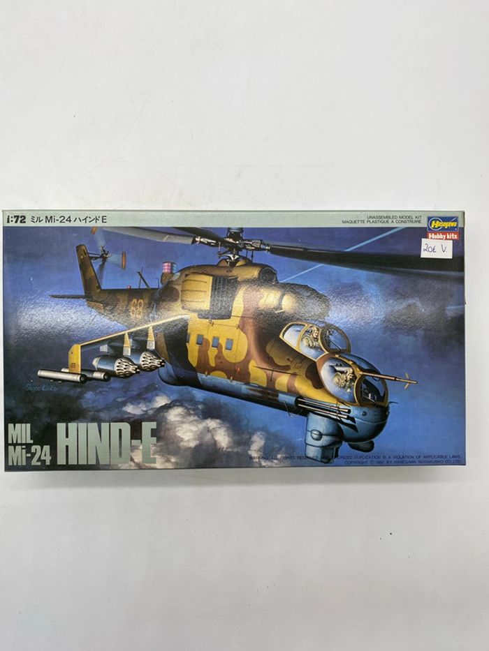 Maquette Hasegawa Hind-E mil mi-24