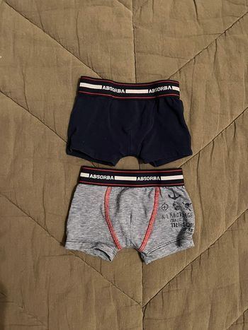 Lot de 2 caleçons Absorba garçon