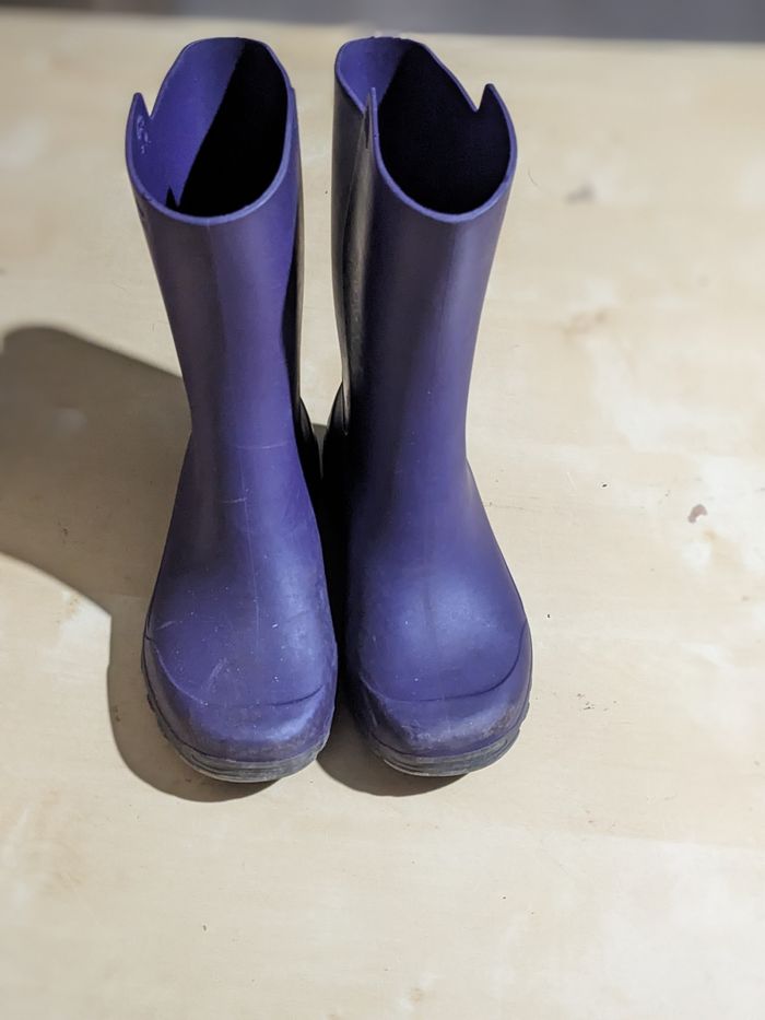 Bottes violet decathlon taille 27/28