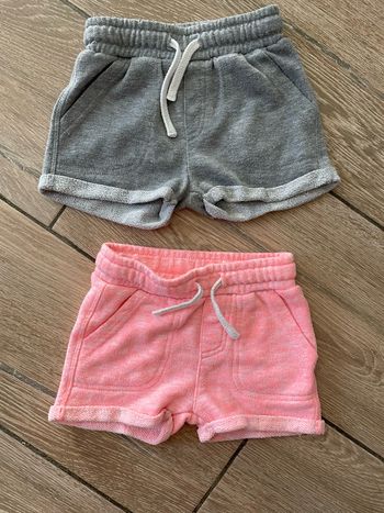 Lot de 2 shorts