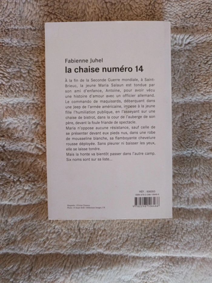 La chaise numéro 14 de Fabienne Juhel - photo numéro 2